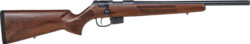 ANSCHUTZ 1761 D HB 17HMR - 18" TB BLUED/WALNUT CLASSIC